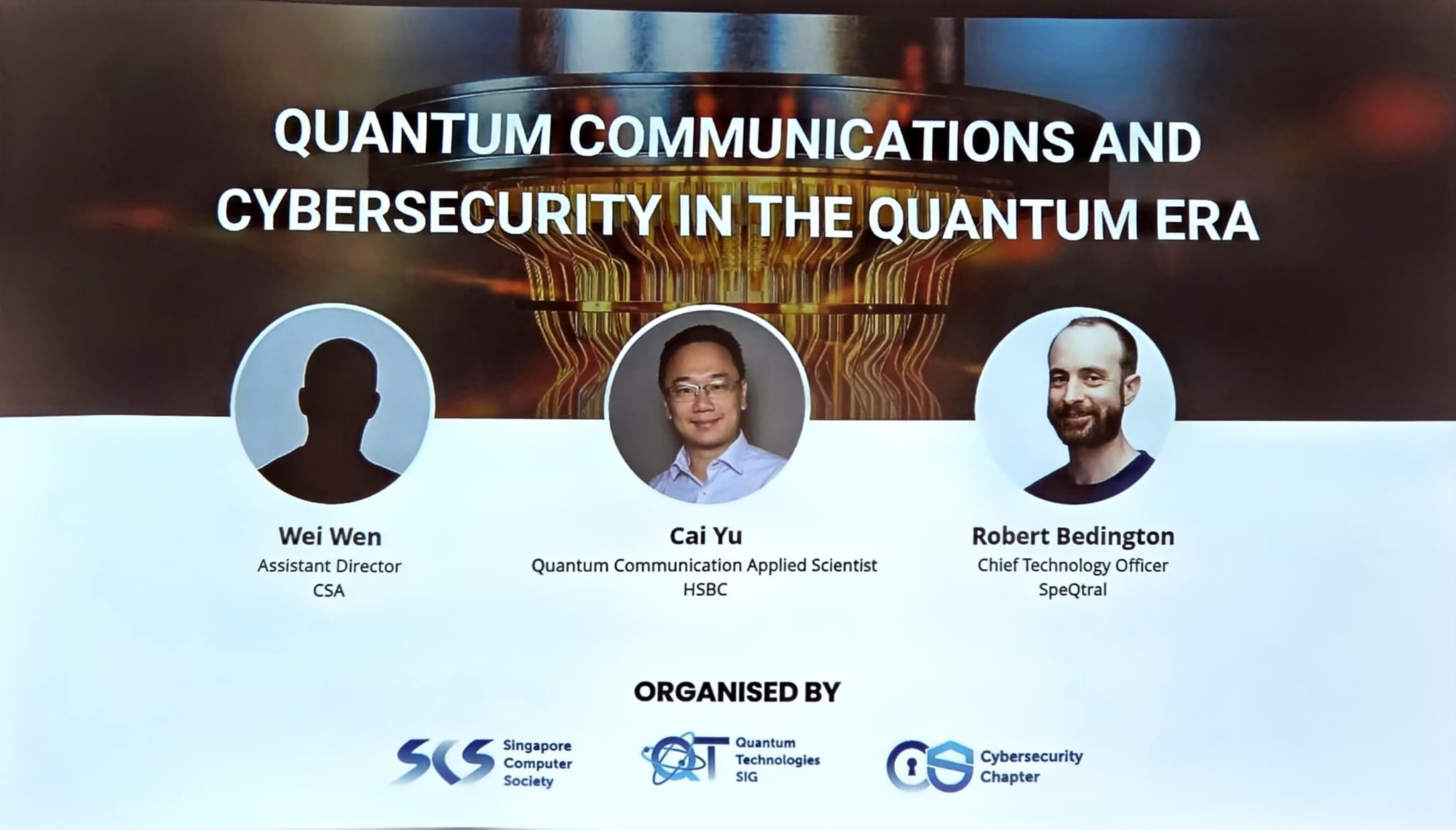 Q-Day is Coming: Notes from the SCS Quantum Communications & Cybersecurity Event